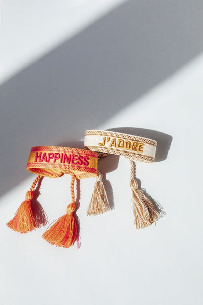 Bracelet de déclaration - Happiness - JOSEMMA
