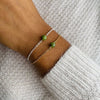 Bracelet Uniperle Jade verte - MYMAGICSTONES