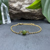 Bracelet Uniperle Jade verte - MYMAGICSTONES